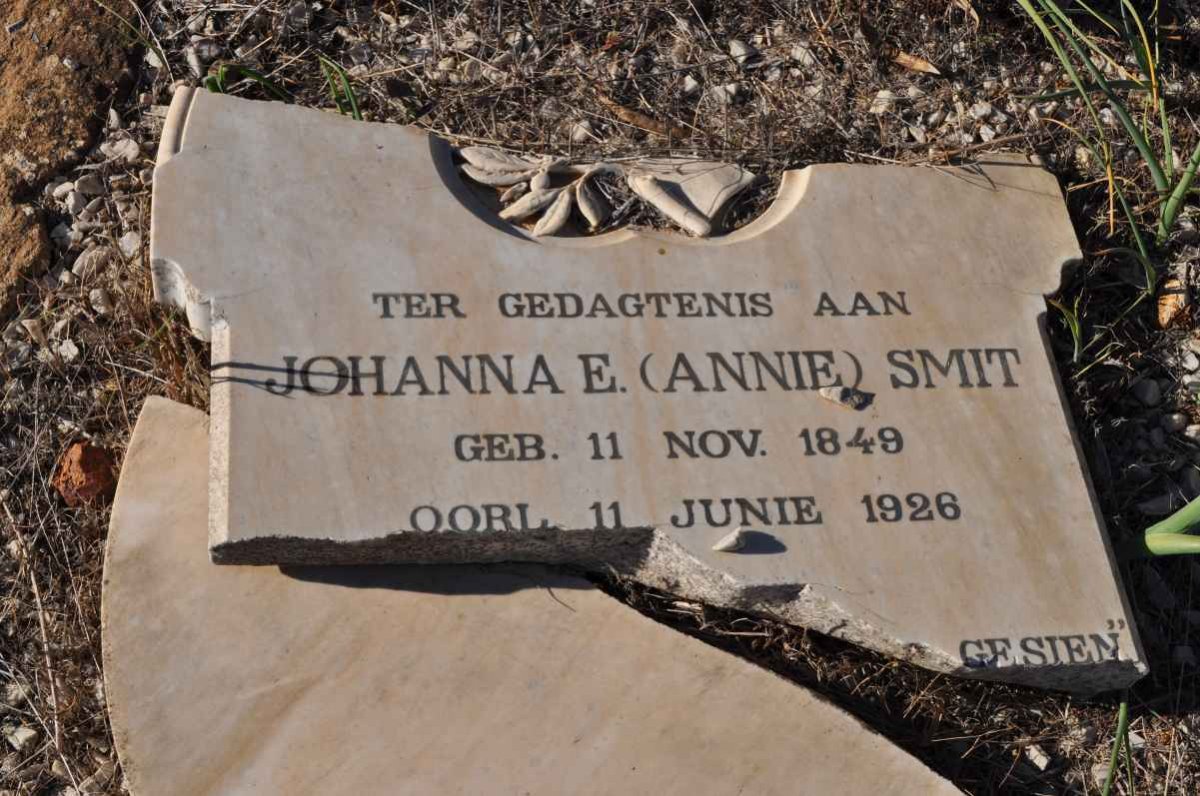 SMIT Johanna E. 1849-1926