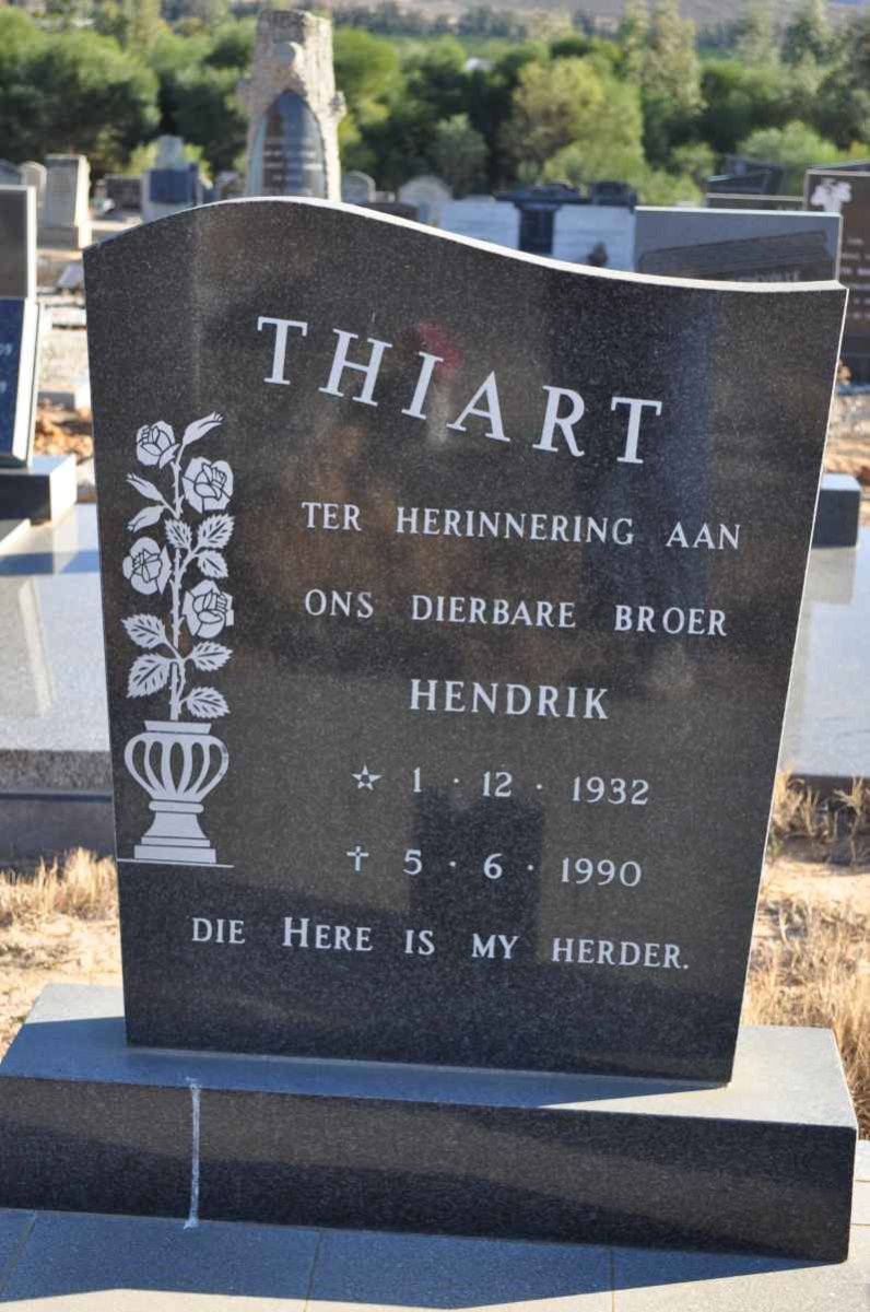 THIART Hendrik 1932-1990