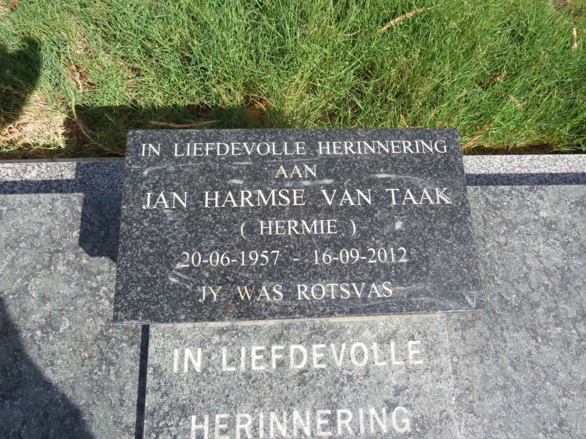 TAAK Jan Harmse, van 1957-2012