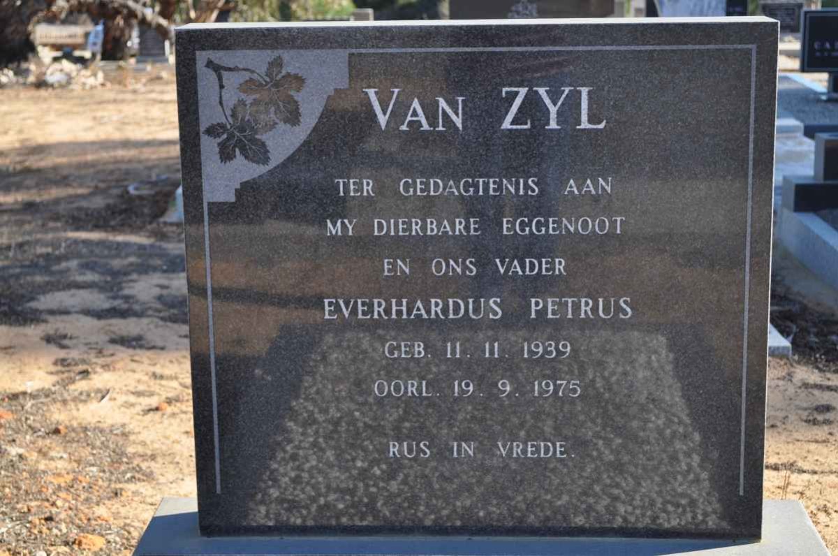 ZYL Everhardus Petrus 1939-1975