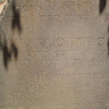 CANE Charlotte 1870-1875