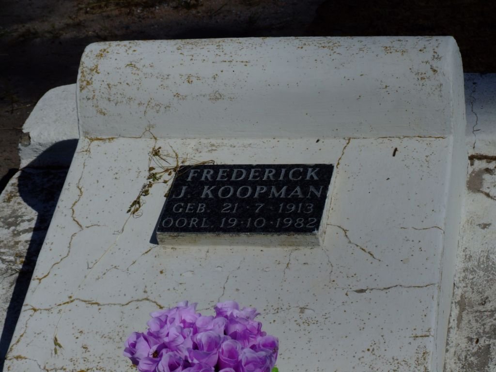 KOOPMAN Frederick J. 1913-1982
