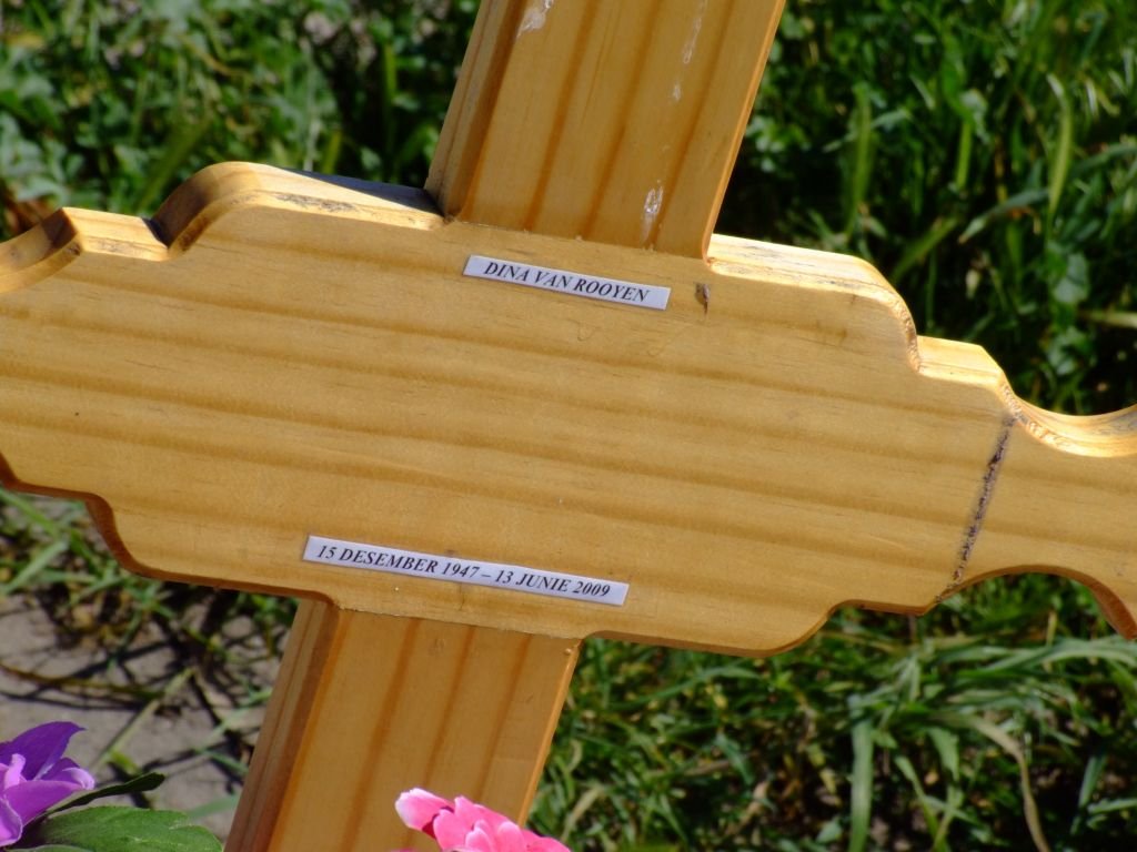 ROOYEN Dina, van 1947-2009