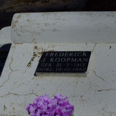 KOOPMAN Frederick J. 1913-1982