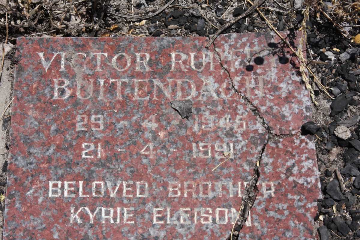 BUITENDACH Victor Rupert 1945-1991