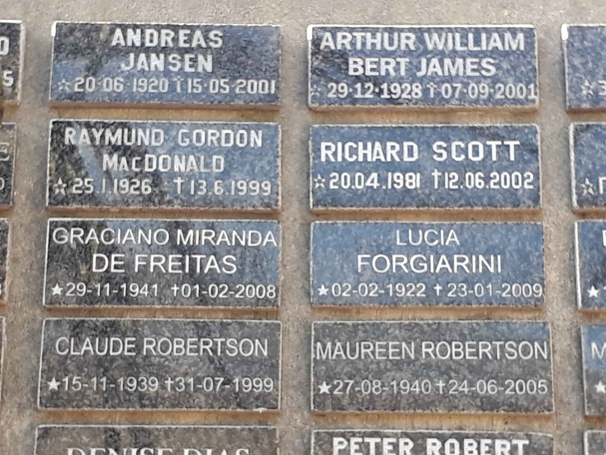 15. Memorial Wall