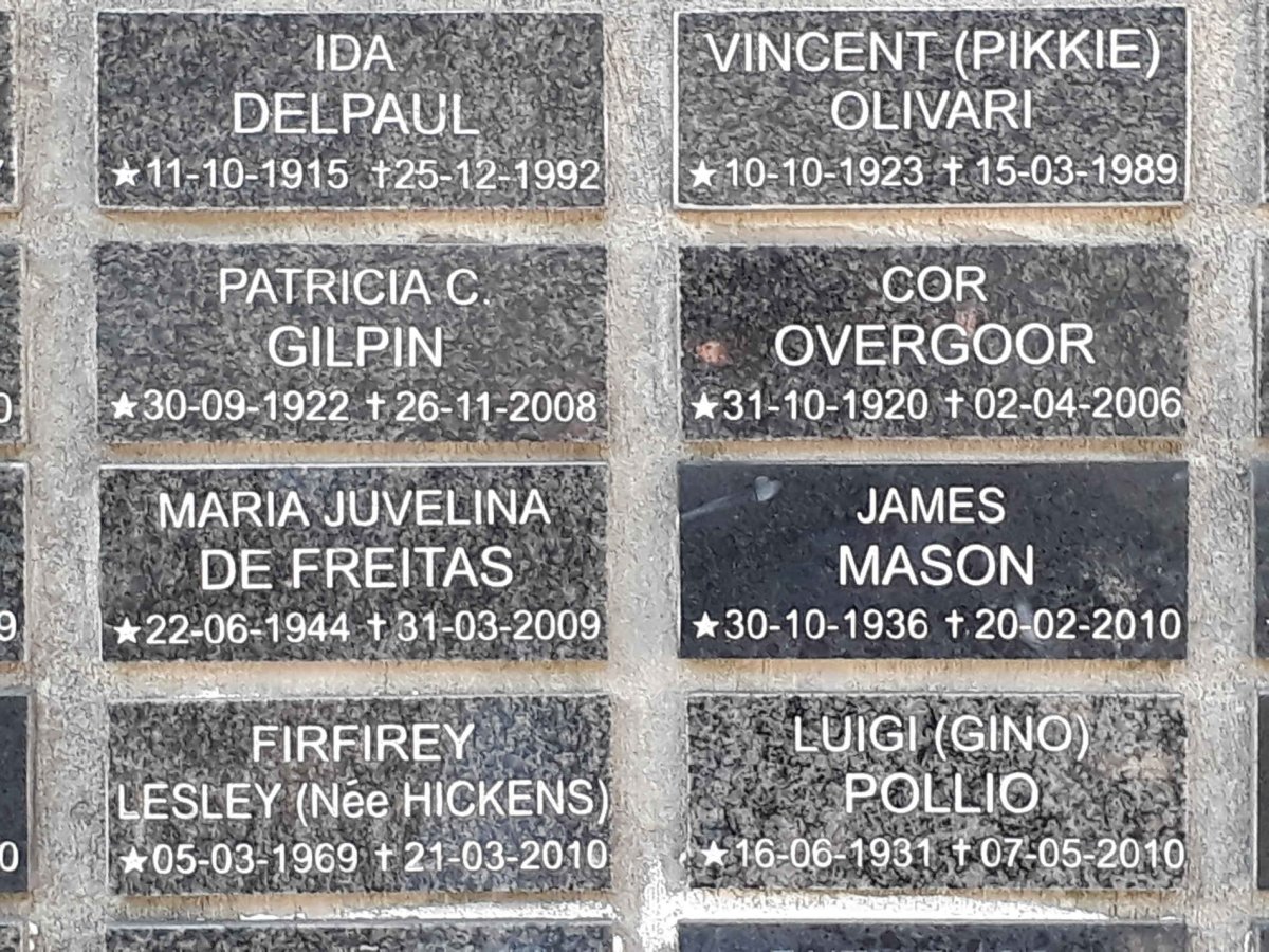 17. Memorial Wall