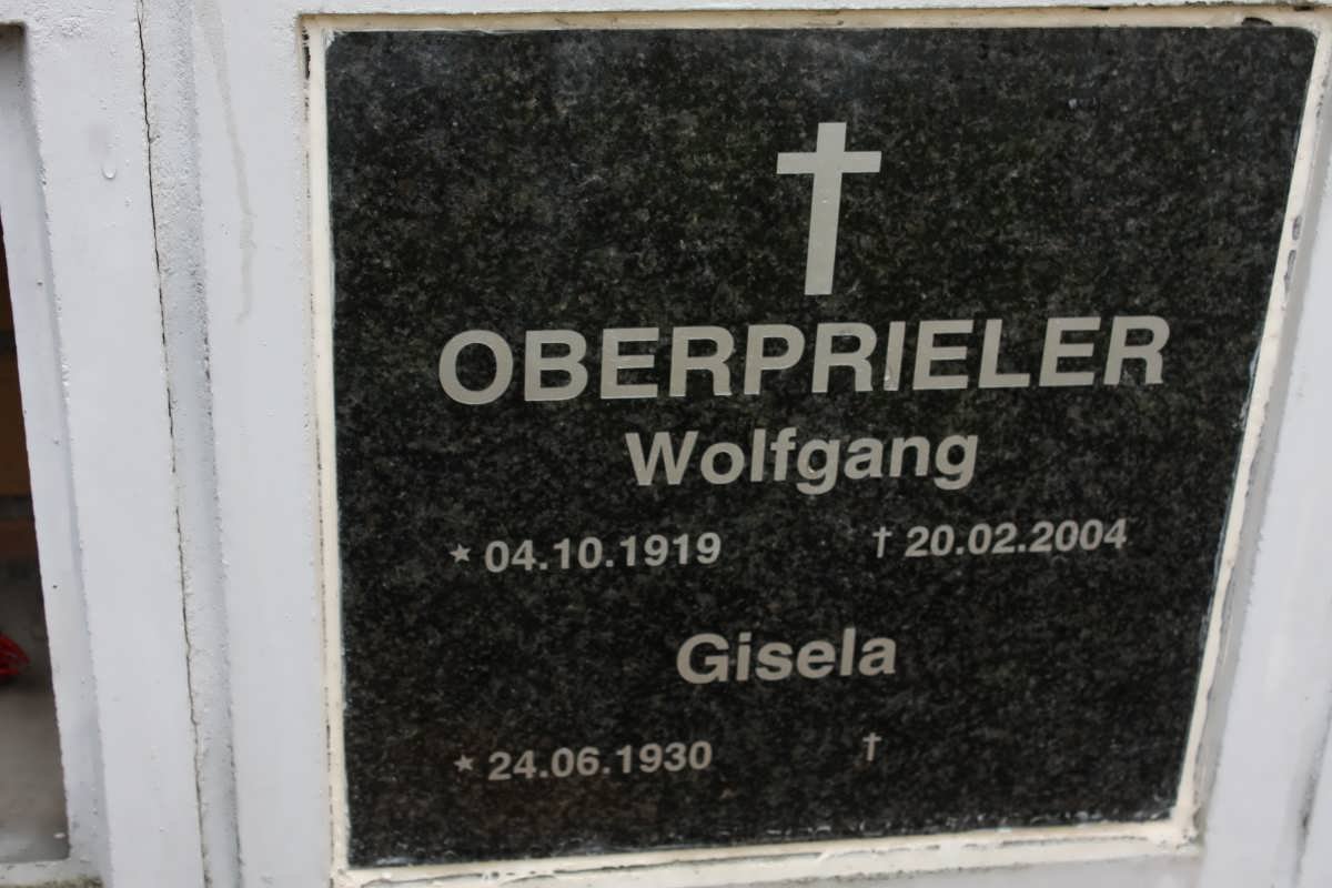 OBERPRIELER Wolfgang 1919-2004 &amp; Gisela 1930-