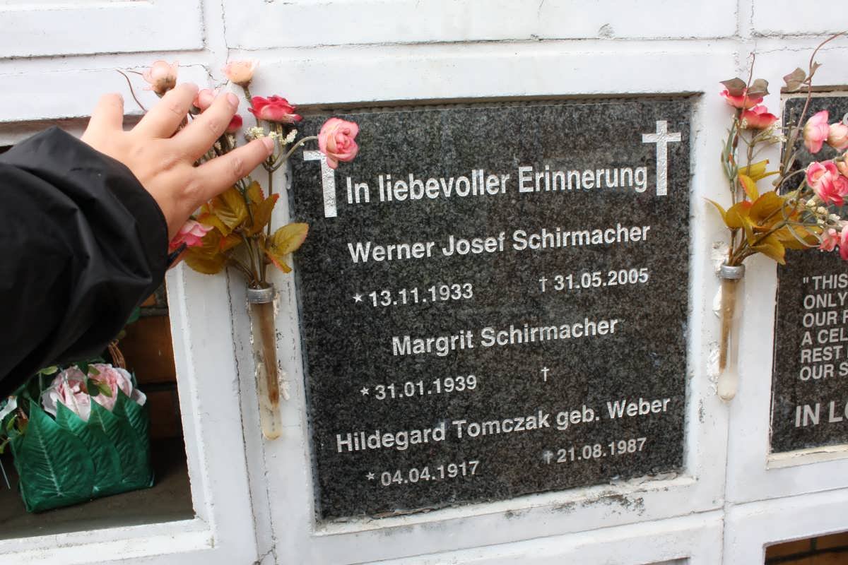 SCHIRMACHER Werner Josef 1933-2005 &amp; Margrit 1939- :: TOMCZAK Hildegard nee WEBER 1917-1987