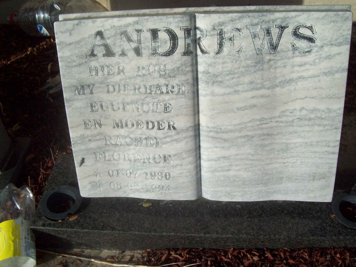 ANDREWS Rachel Florence 1930-1994