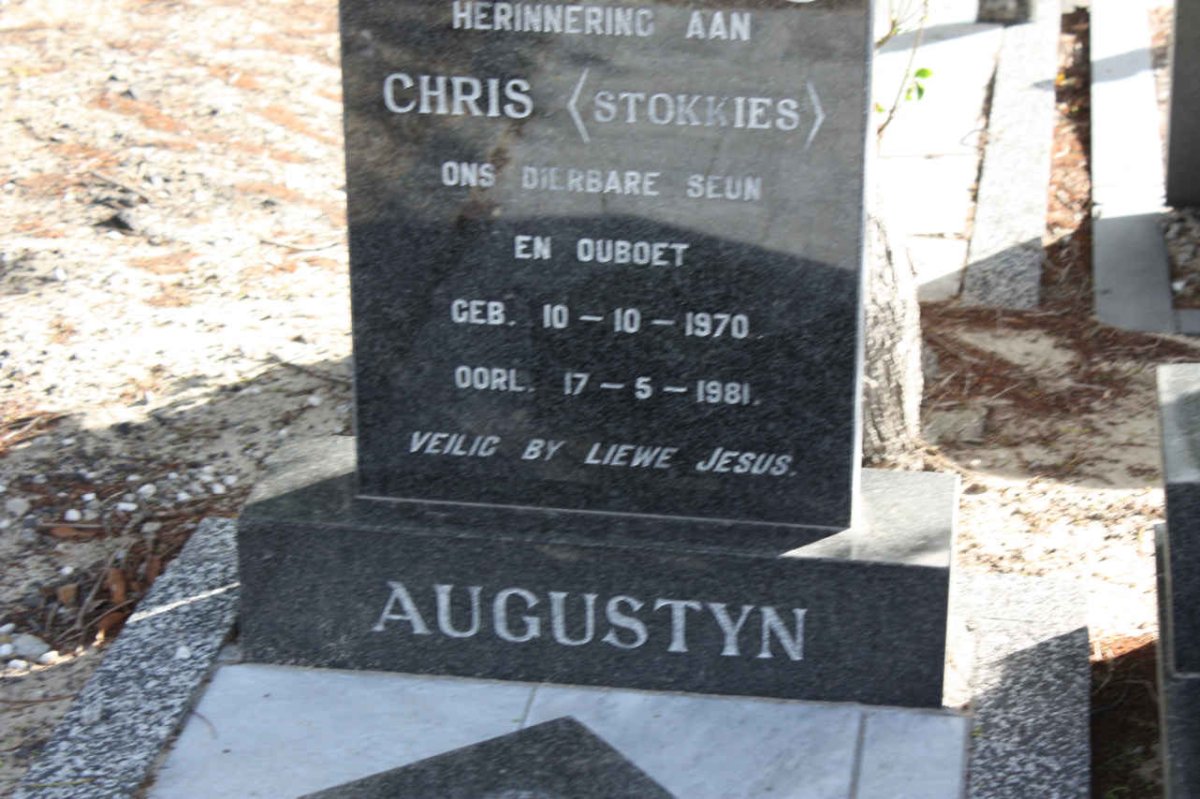 AUGUSTYN Chris 1970-1981