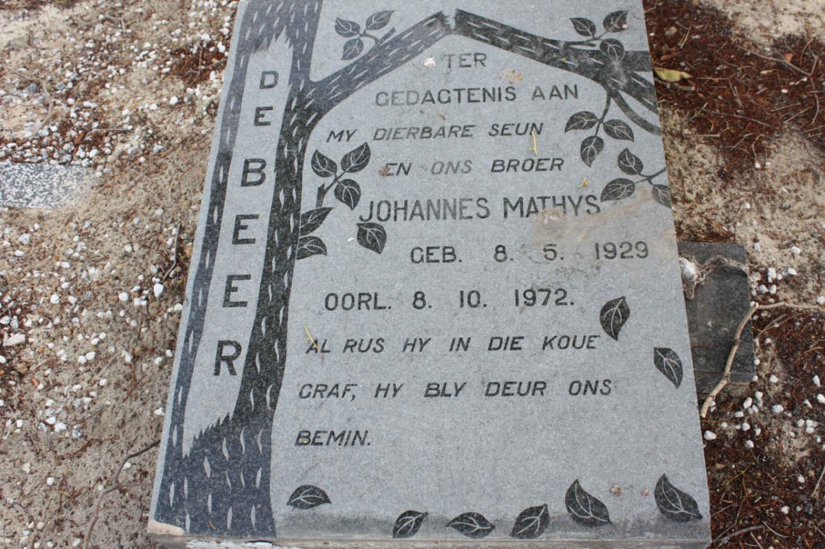 BEER Johannes Mathys, de 1929-1972