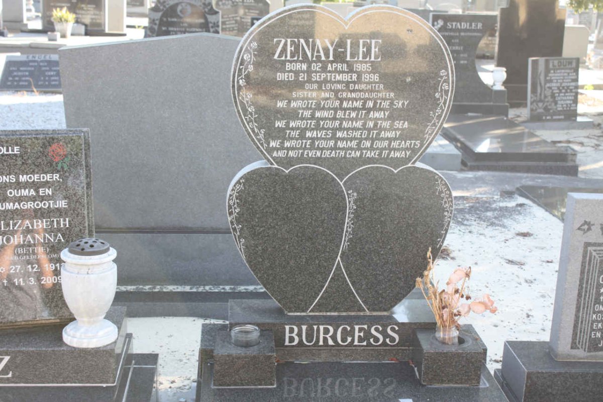 BURGESS Zenay-Lee 1985-1995