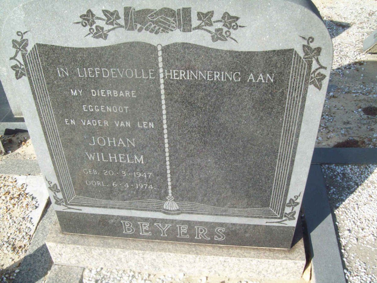 BEYERS Johan Wilhelm 1947-1974