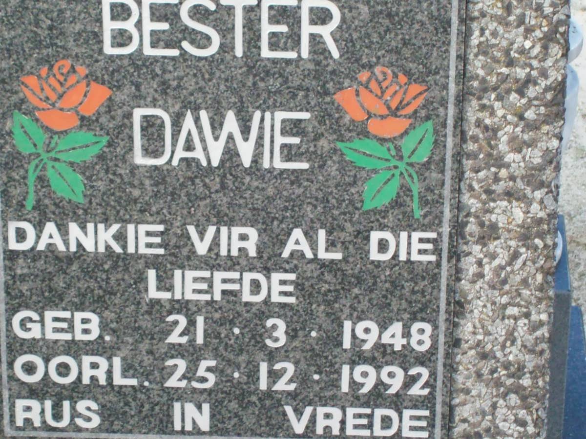 BESTER Dawie 1948-1992