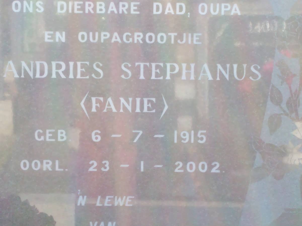 BOTES Andries Stephanus 1915-2002