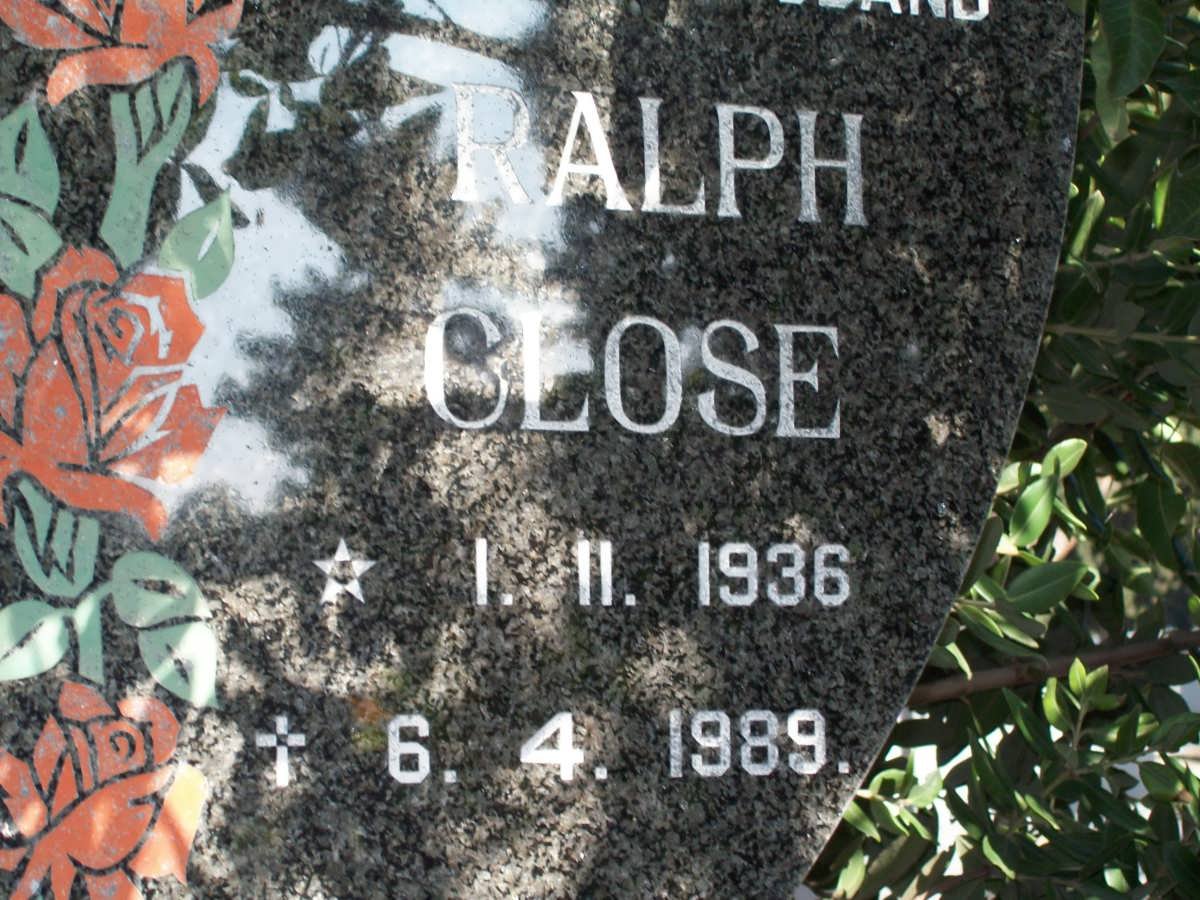 CLOSE Ralph 1936-1989