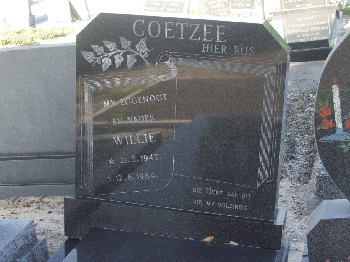 COETZEE Willie 1947-1984