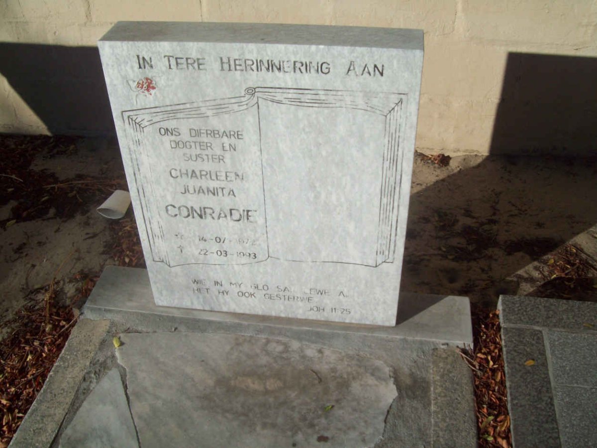 CONRADIE Charleen Juanita 1972-1993