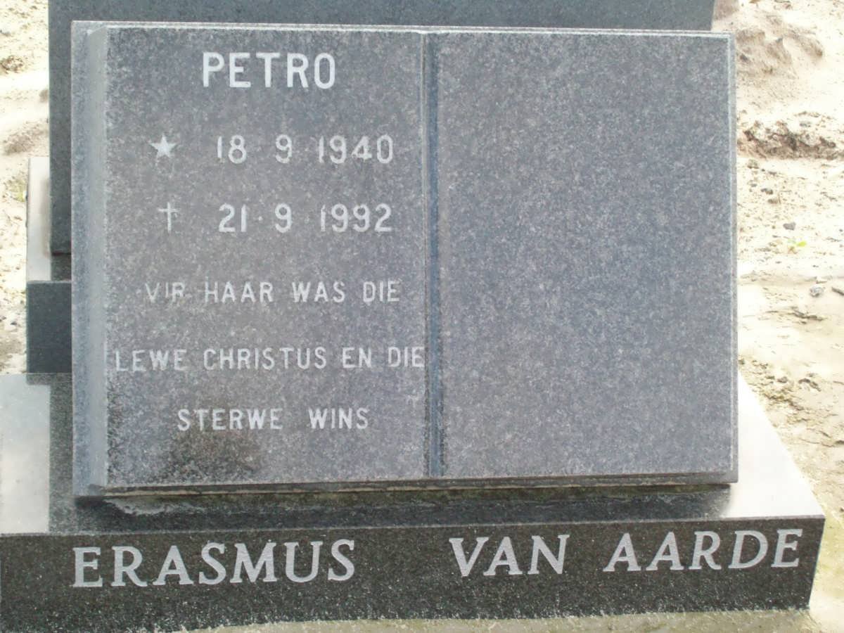 ERASMUS Petro 1940-1992