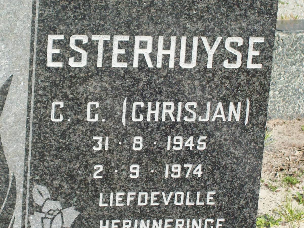 ESTERHUYSE C.C. 1945-1974