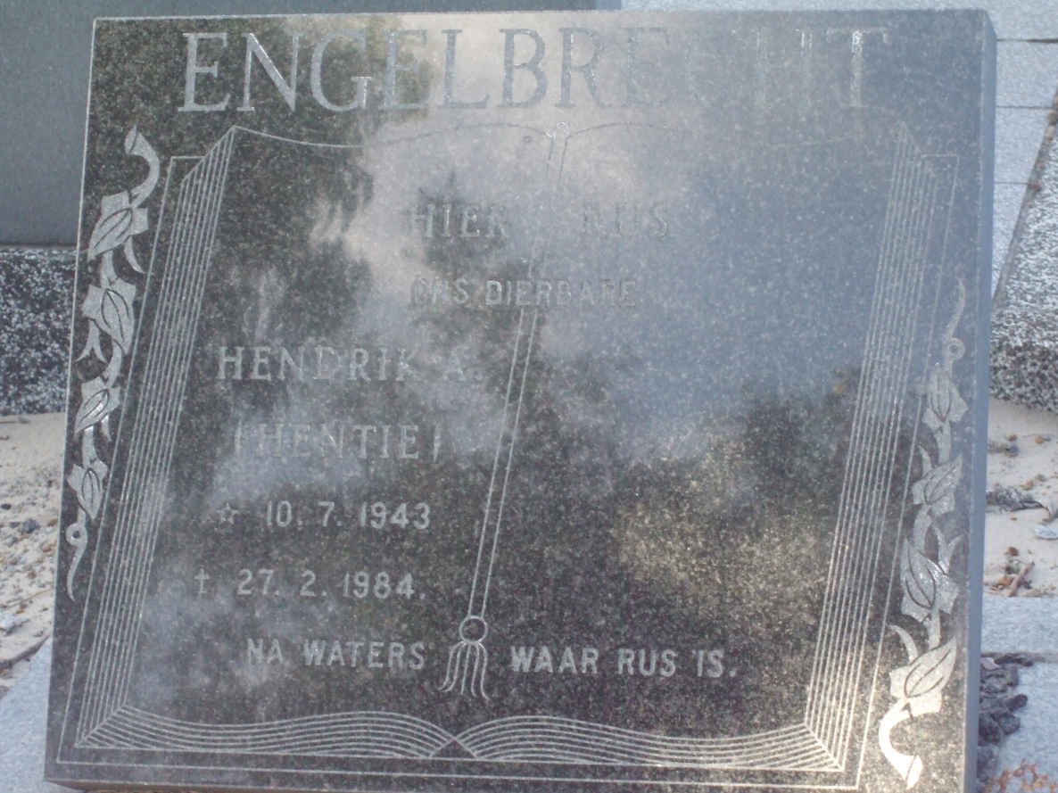ENGELBRECHT Hendrika 1943-1984