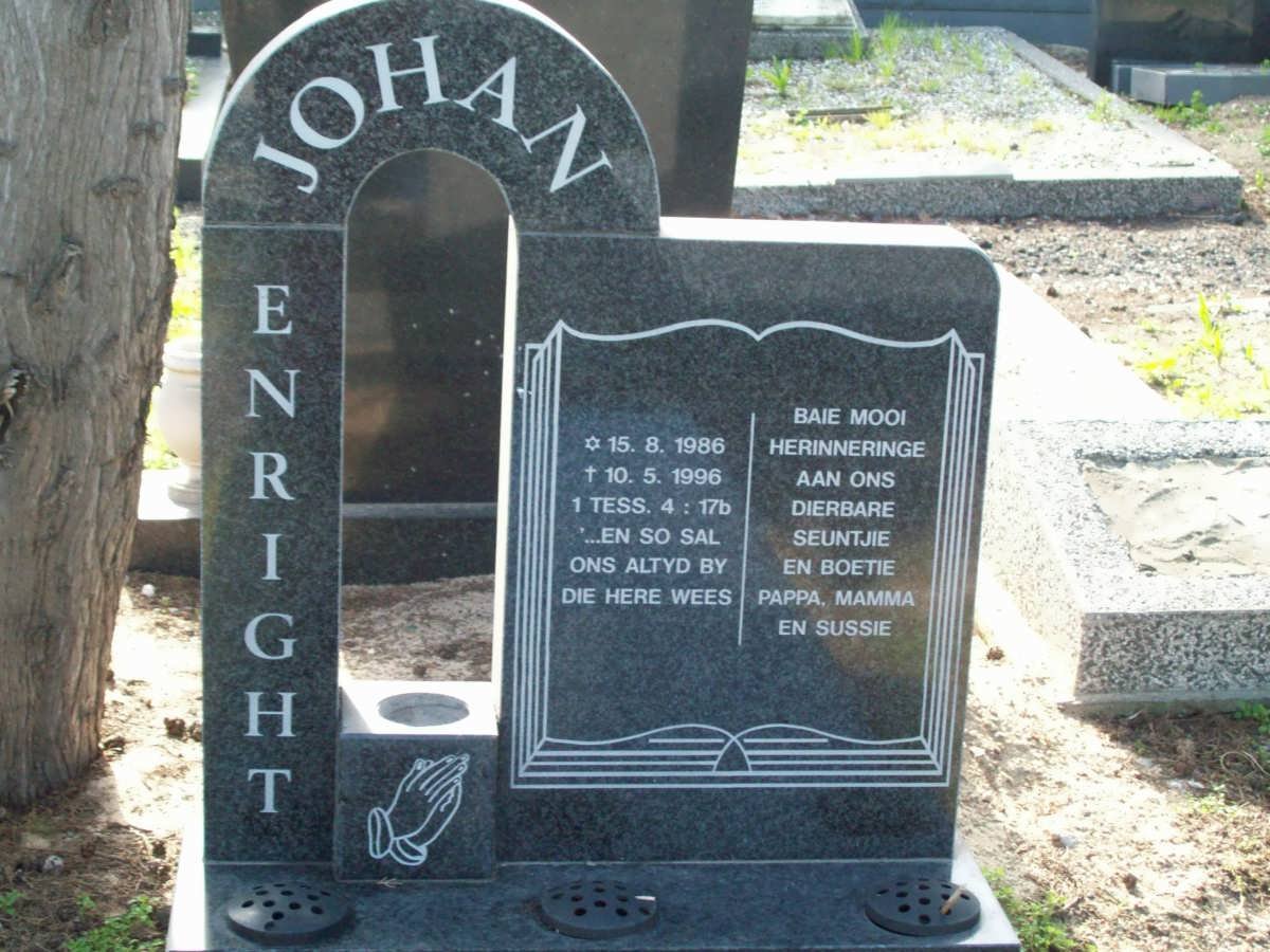 ENRIGHT Johan 1986-1996