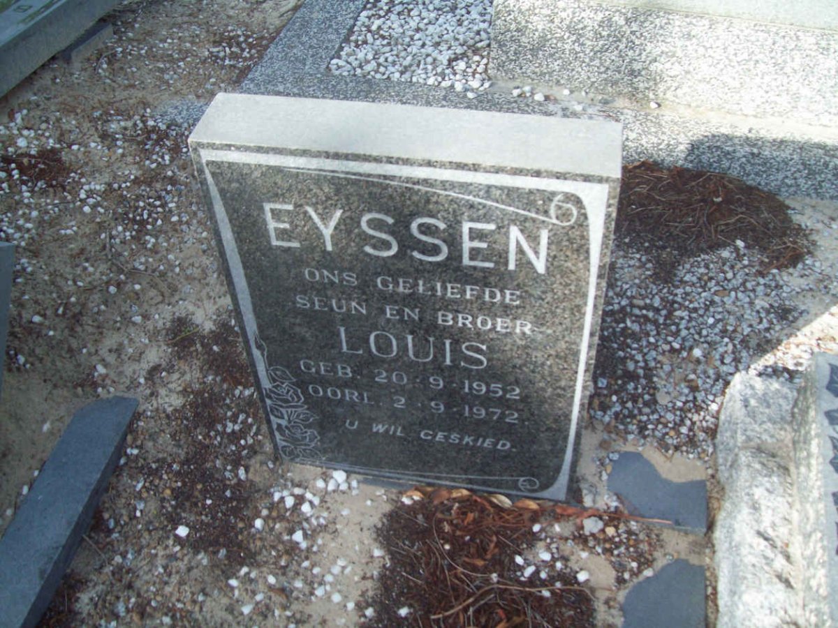 EYSSEN Louis 1952-1972