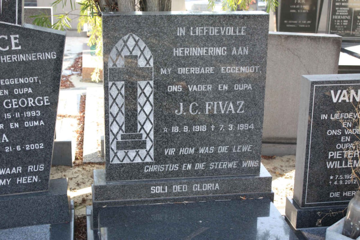 FIVAZ J.C. 1920-1994