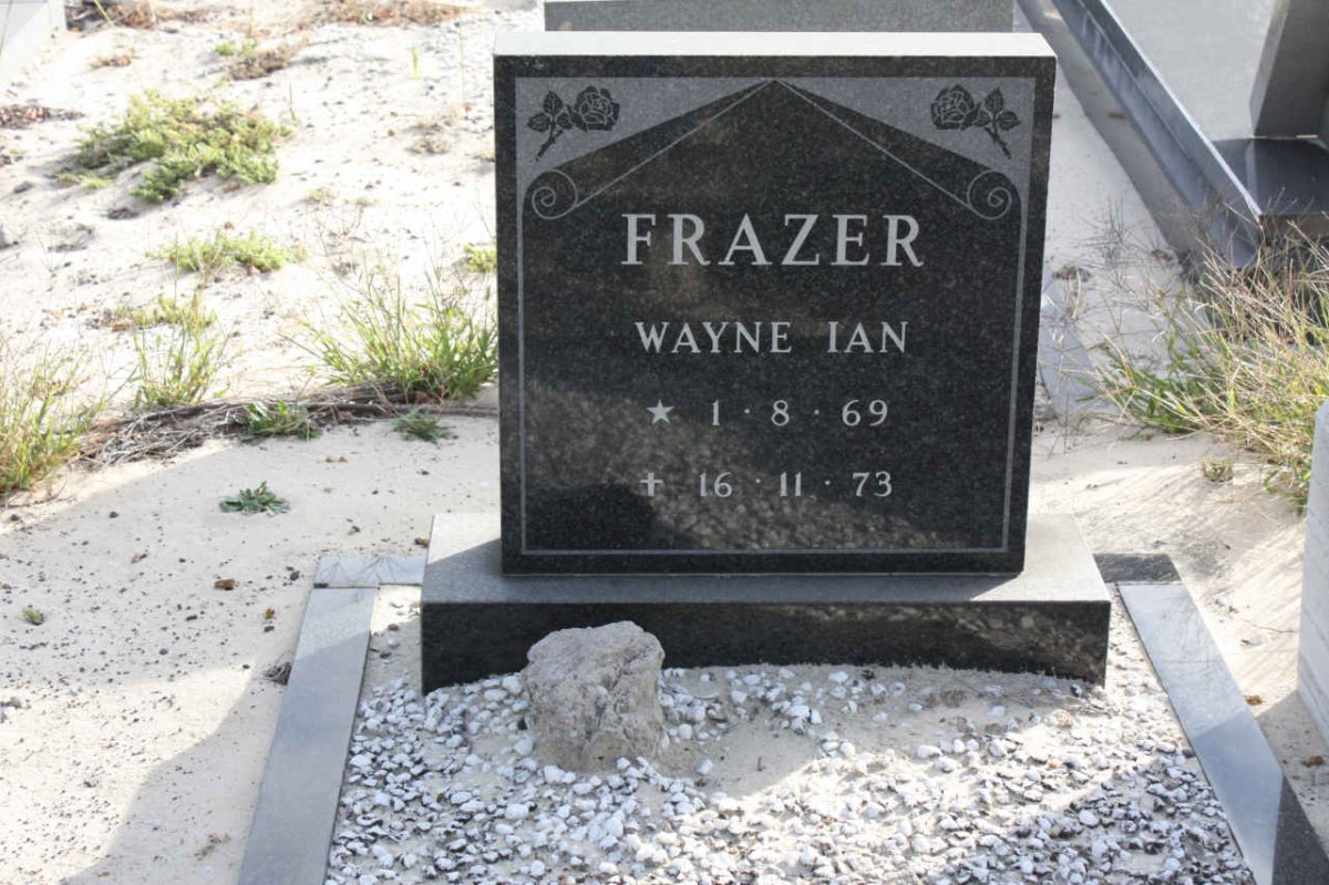 FRAZER Wayne Ian 1969-1973