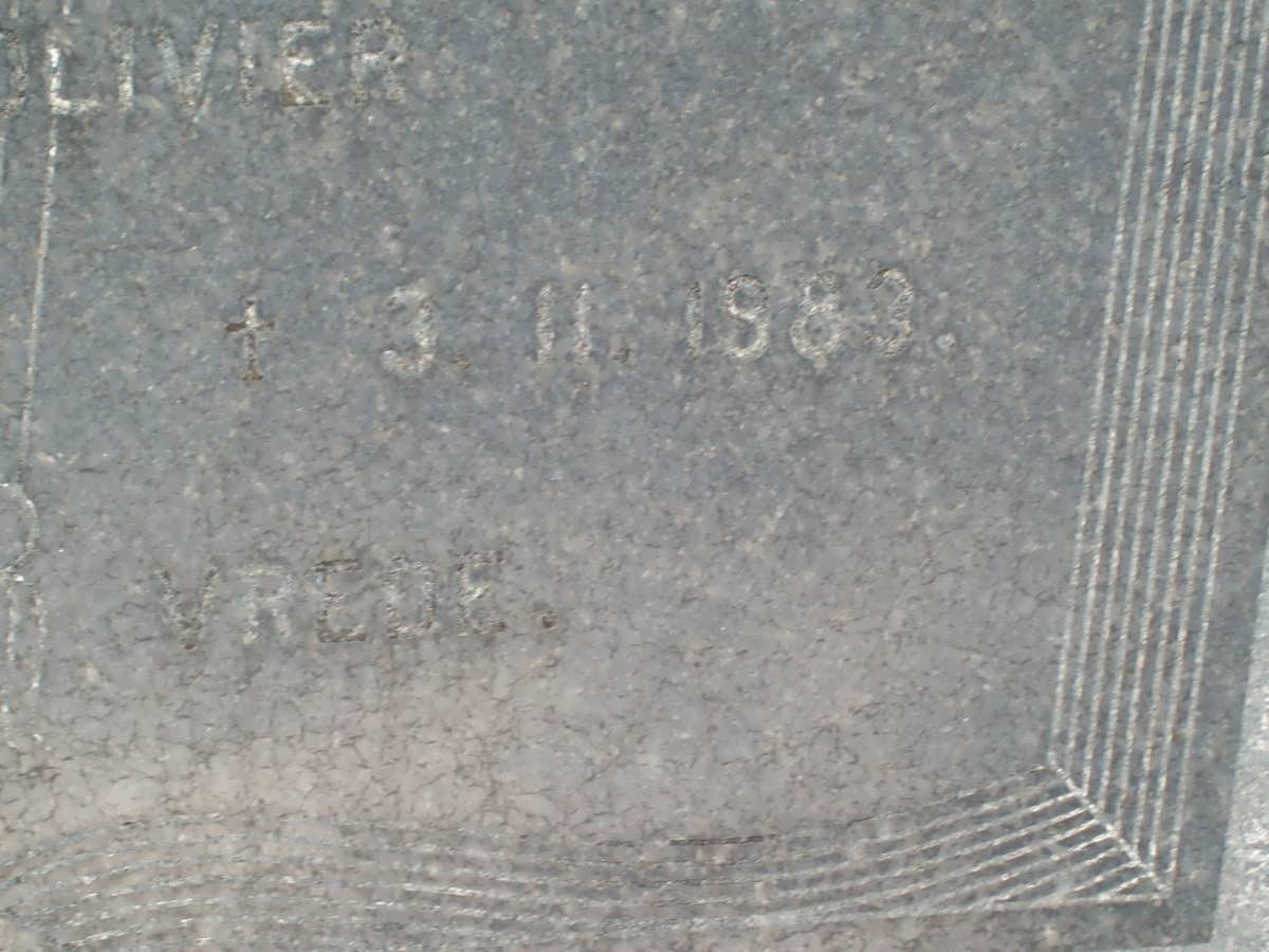 FOURIE Gerbreg Christina nee OLIVIER 1902-1983