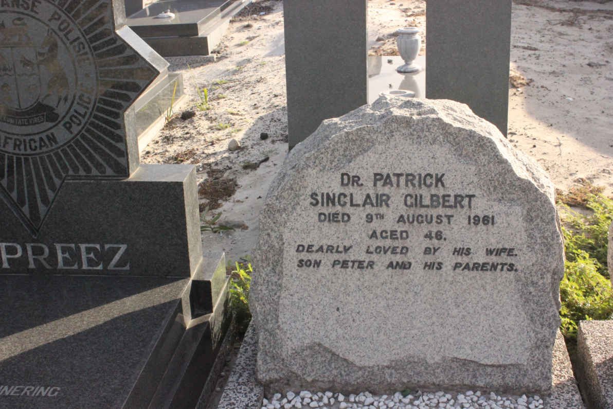 GILBERT Patrick Sinclair -1961