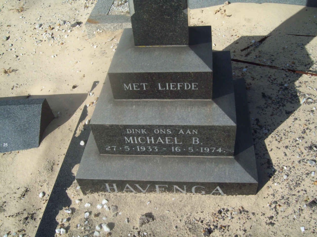 HAVENGA Michael B. 1933-1974