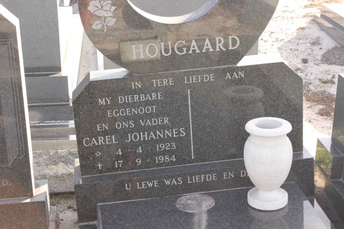 HOUGAARD Carel Johannes 1923-1984