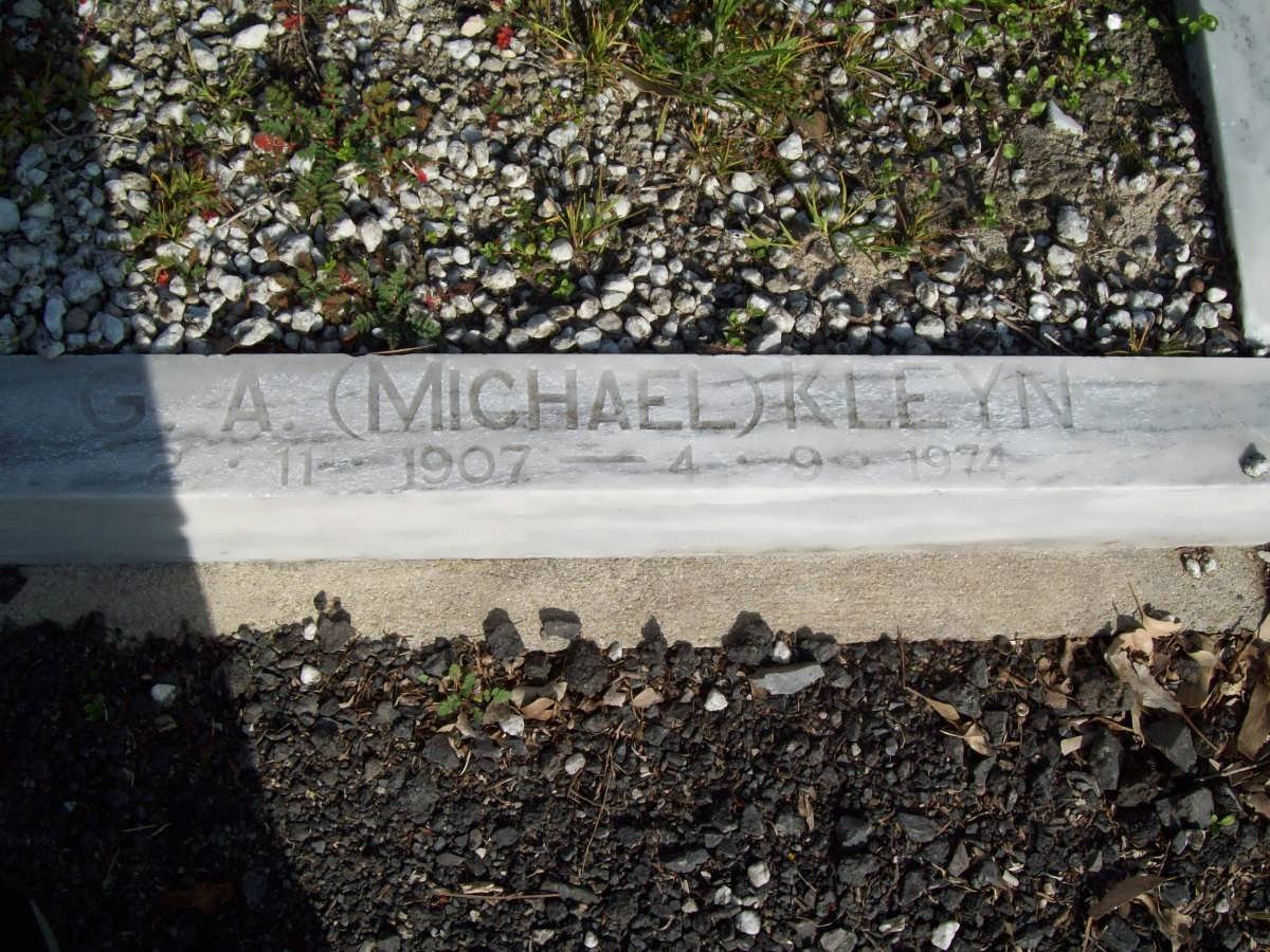 KLEYN G.A. 1907-1974
