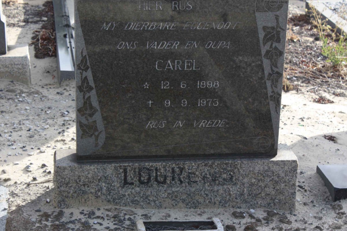 LOURENS Carel 1898-1973
