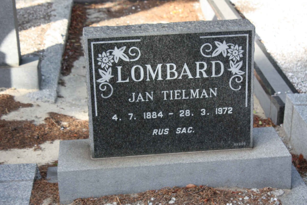 LOMBARD Jan Tielman 1884-1972