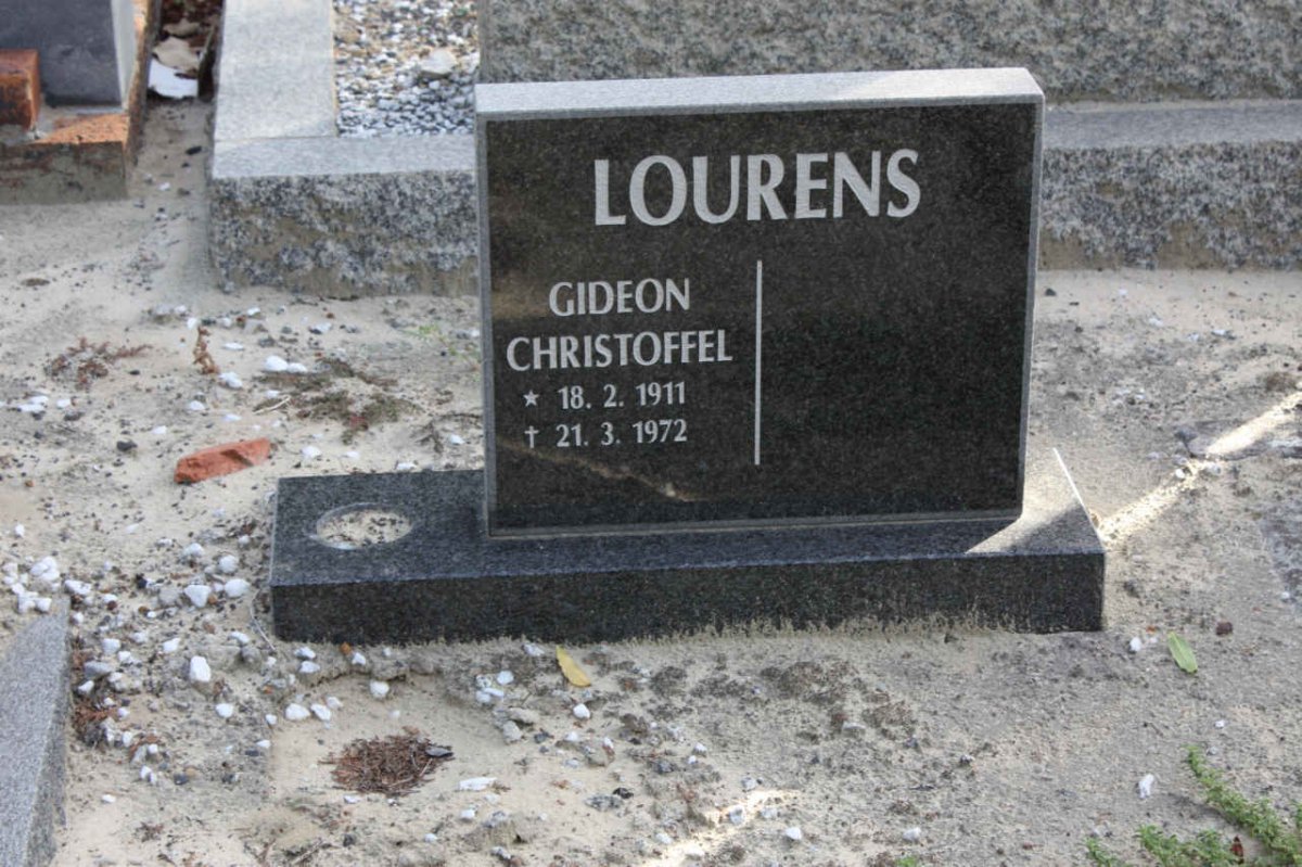 LOURENS Gideon Christoffel 1911-1972