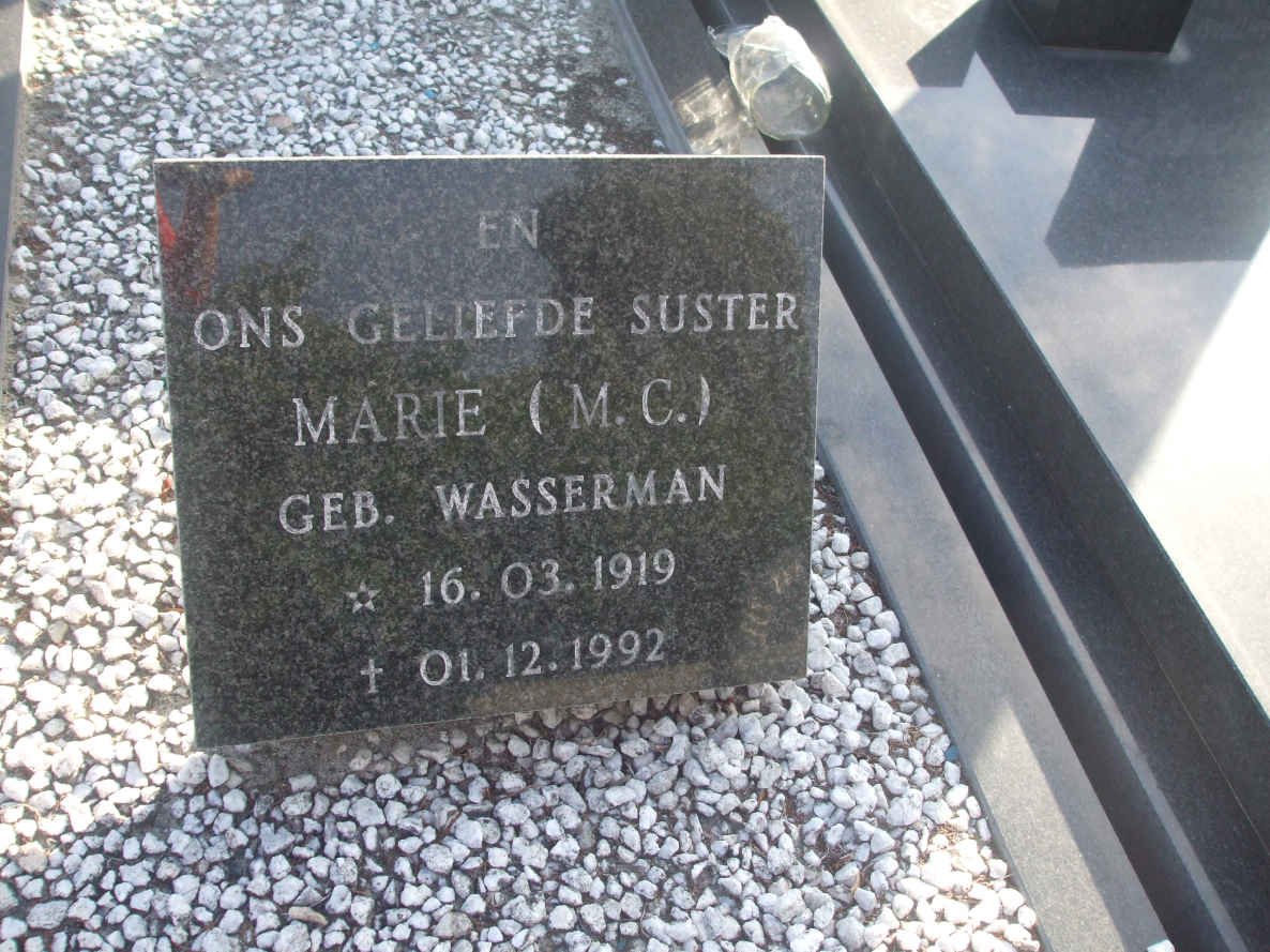LOUW M.C. WASSERMAN 1919-1992