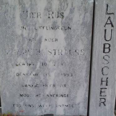 LAUBSCHER Heinrich Strauss 197?-1933
