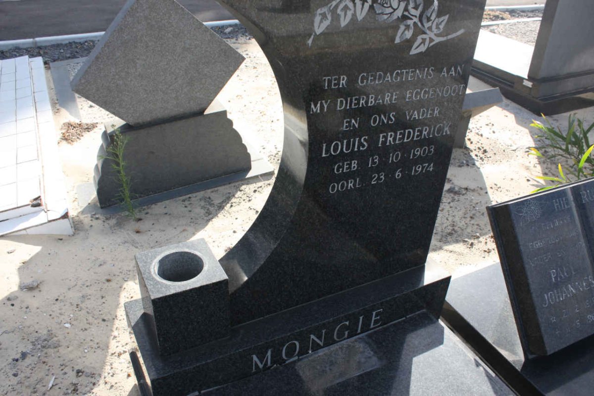 MONGIE Louis Frederick 1903-1974