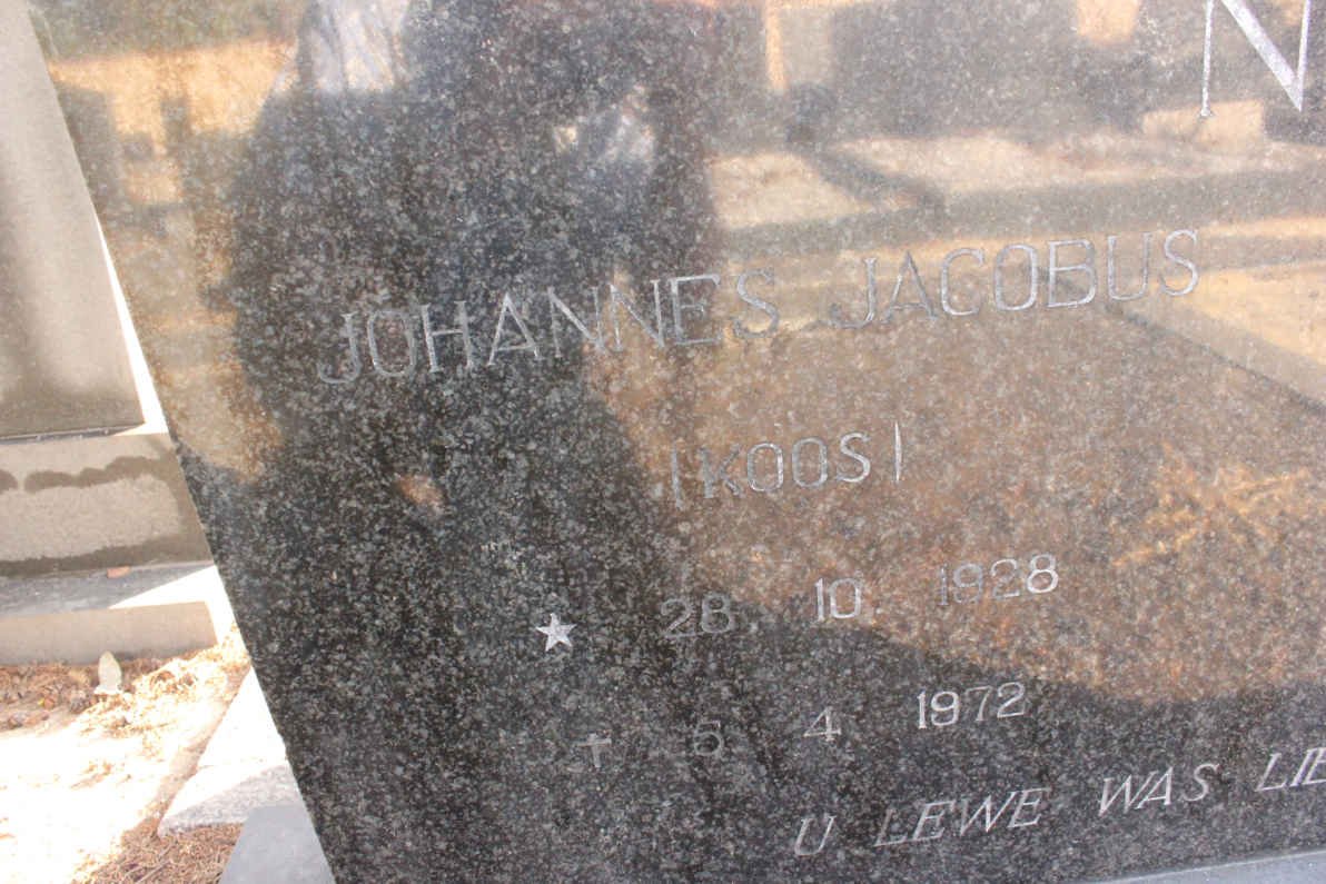 NEL Johannes Jacobus 1928-1972