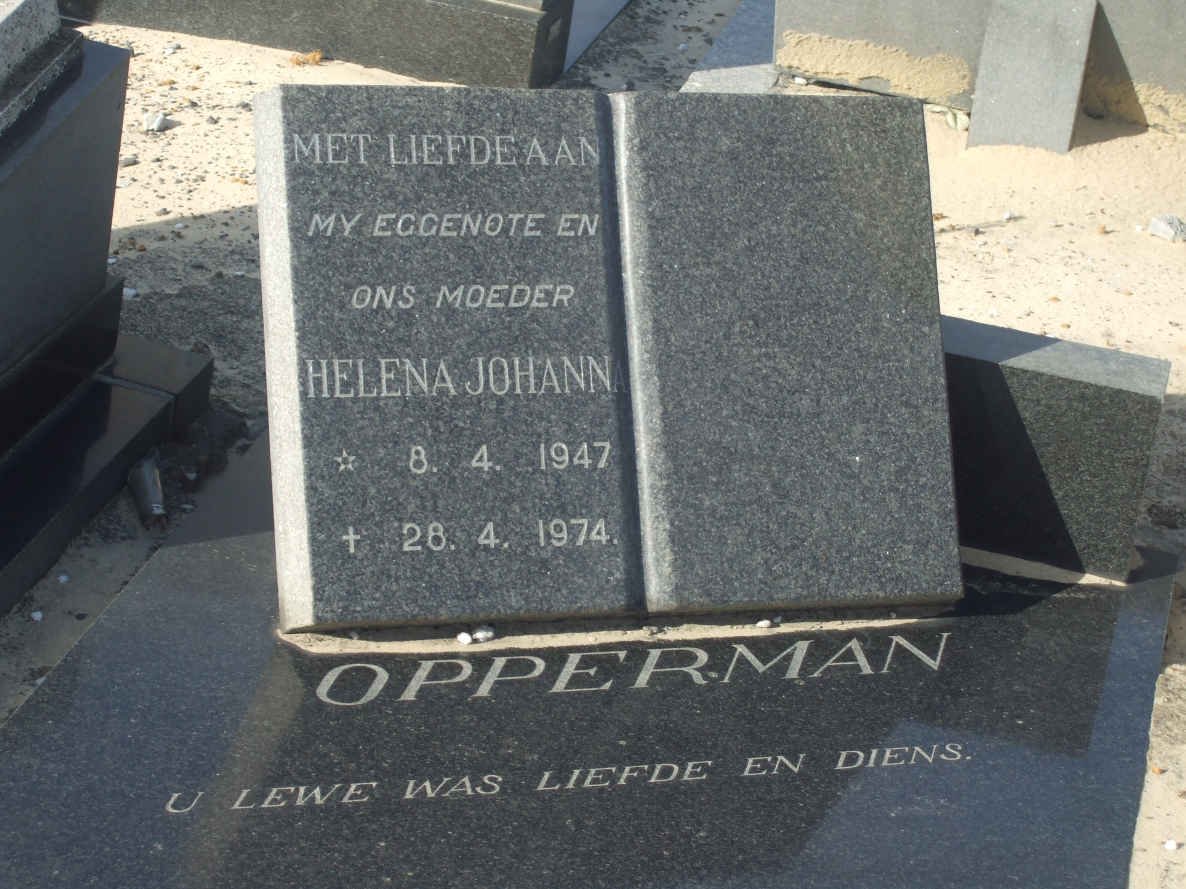 OPPERMAN Helena Johanna 1947-1974