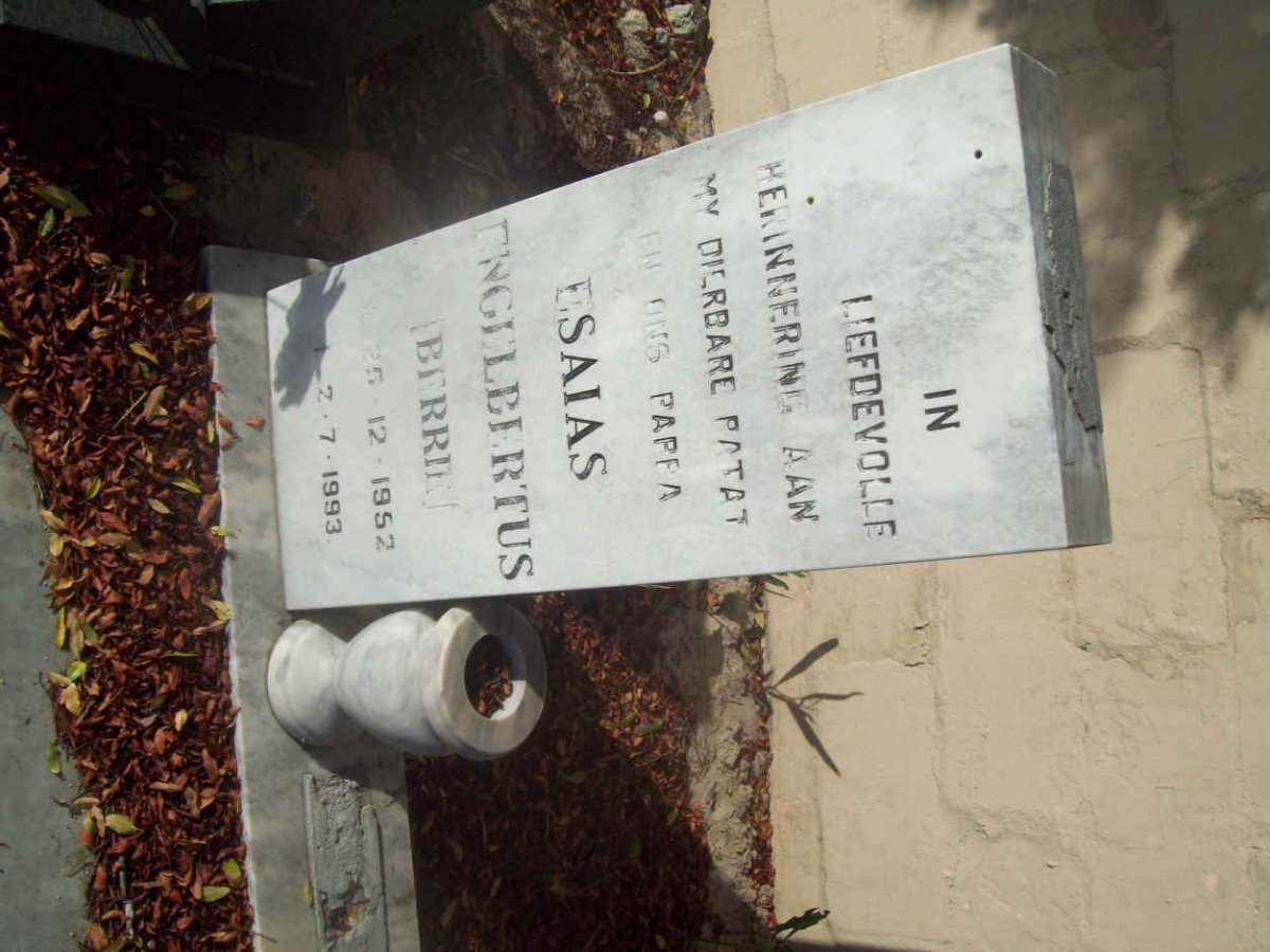 OOSTHUIZEN Esaias Engelbertus 1952-1993