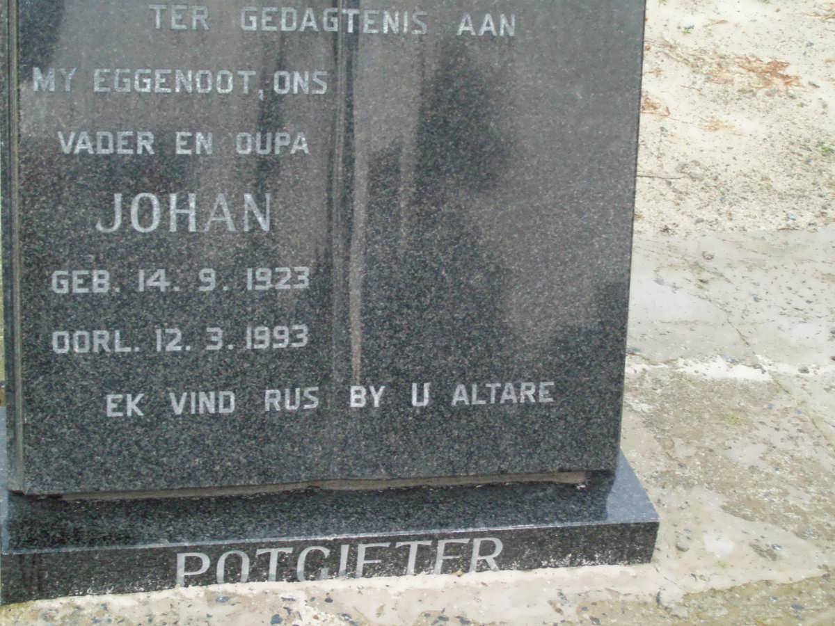 POTGIETER Johan 1923-1993