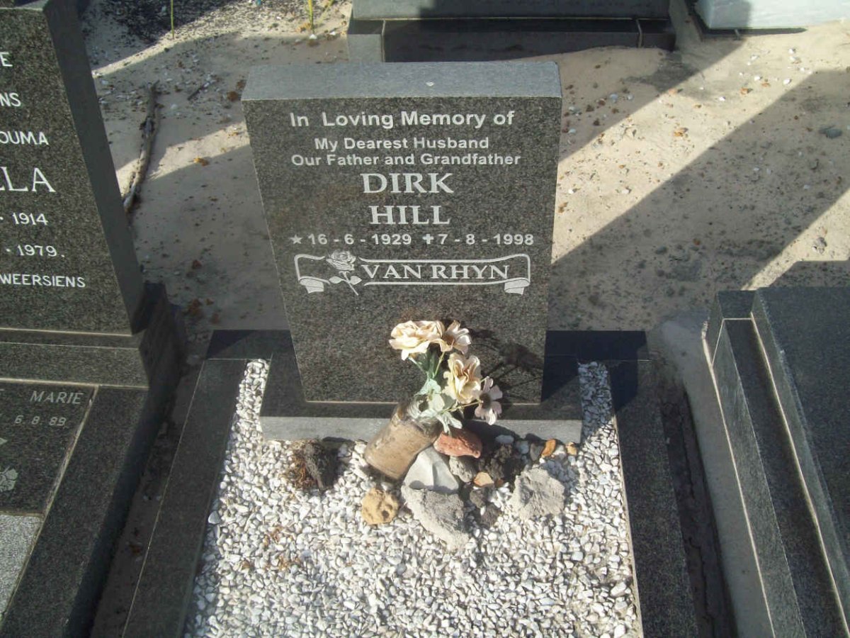RHYN Dirk Hill, van 1929-1998