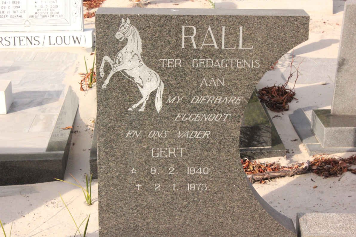 RALL Gert 1940-1973