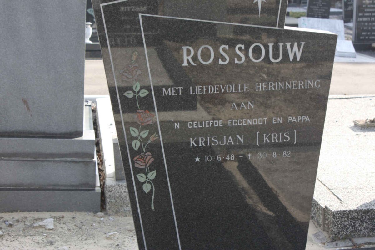 ROSSOUW Krisjan 1948-1982