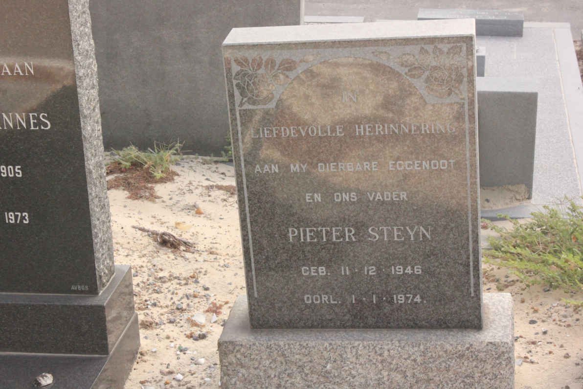 STEYN Pieter 1946-1974