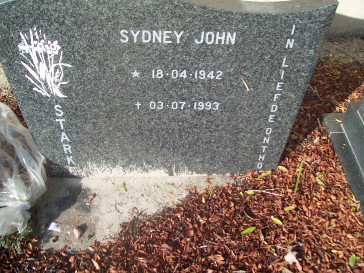 STARKE Sydney John 1942-1993